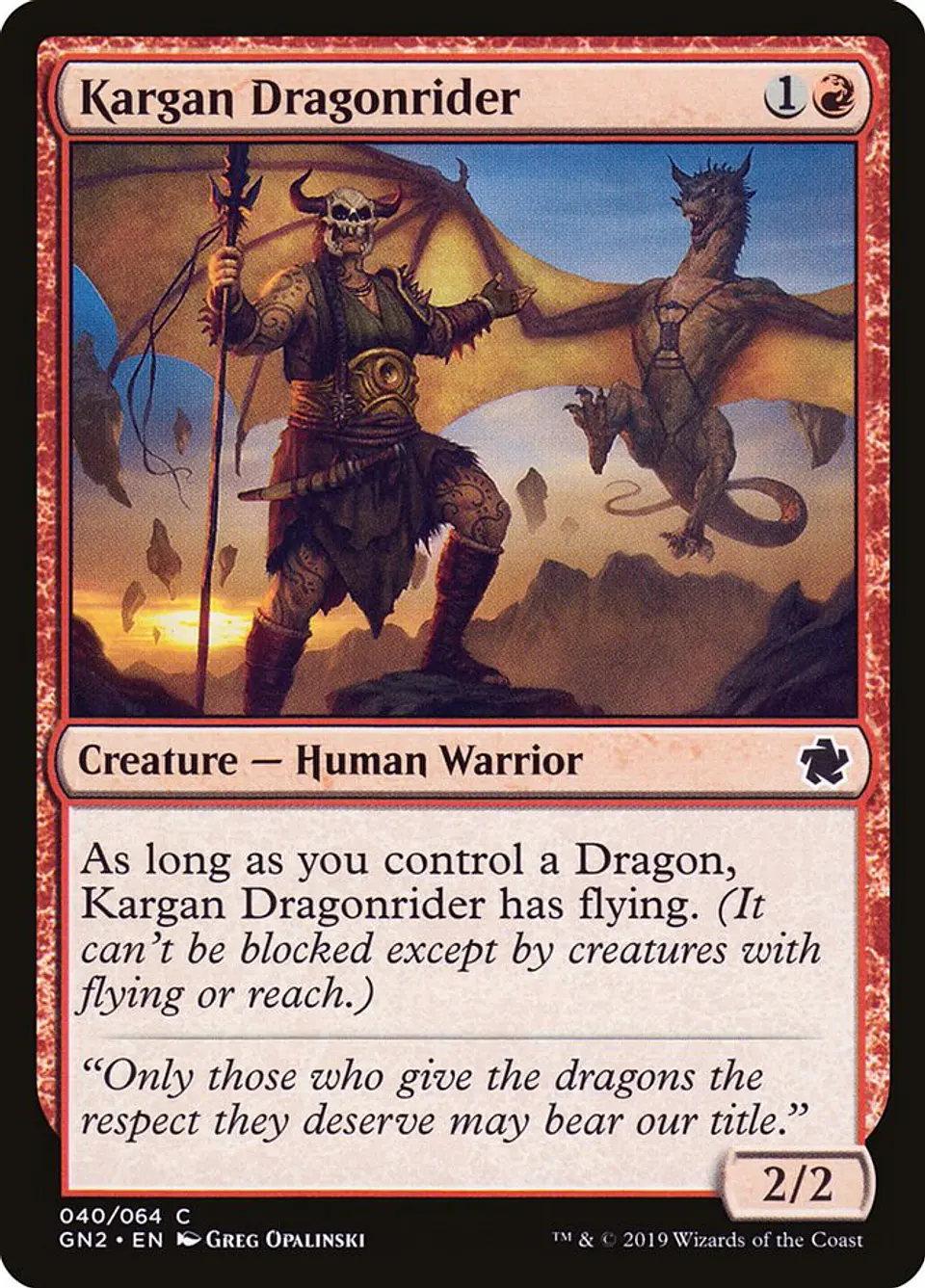 Kargan Dragonrider 1
