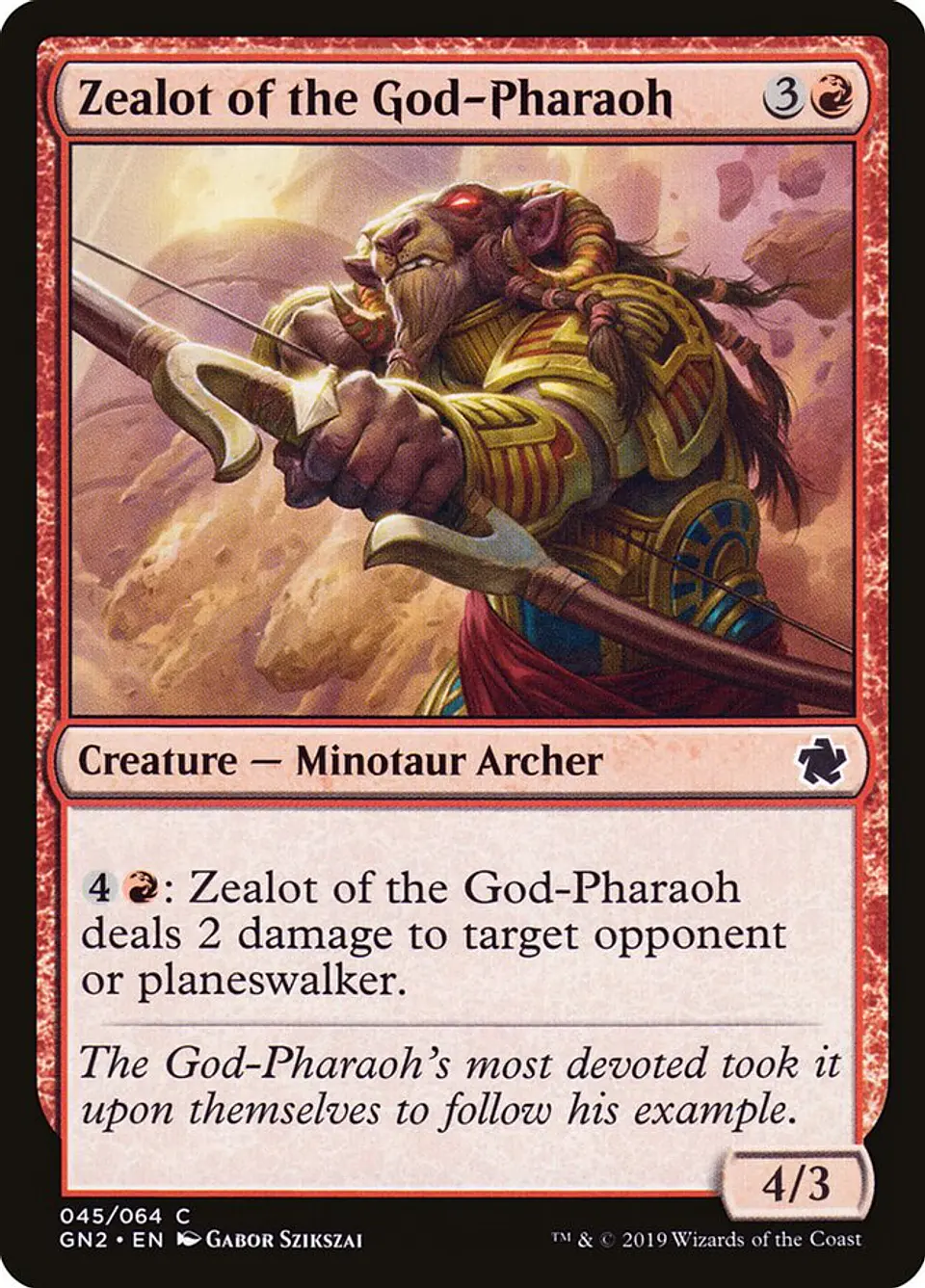 Zealot of the God-Pharaoh 1