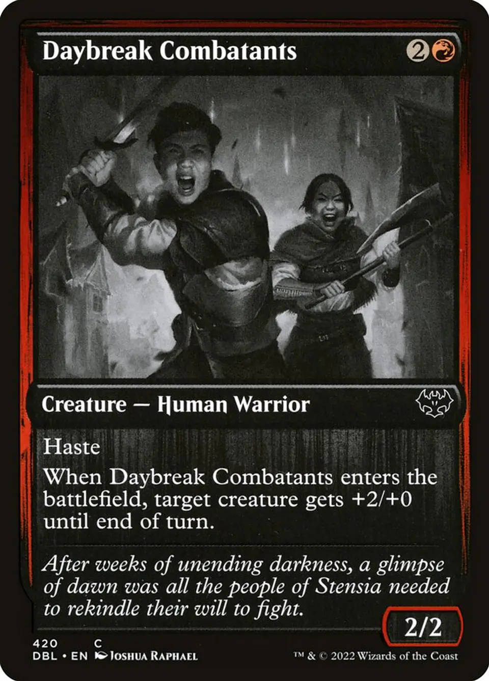 Daybreak Combatants 1