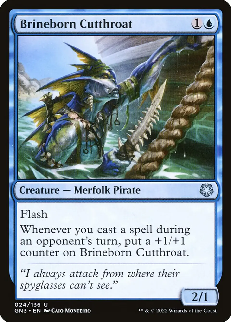 Brineborn Cutthroat 1