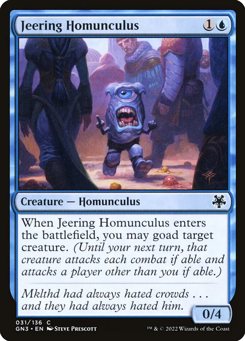 Jeering Homunculus 1