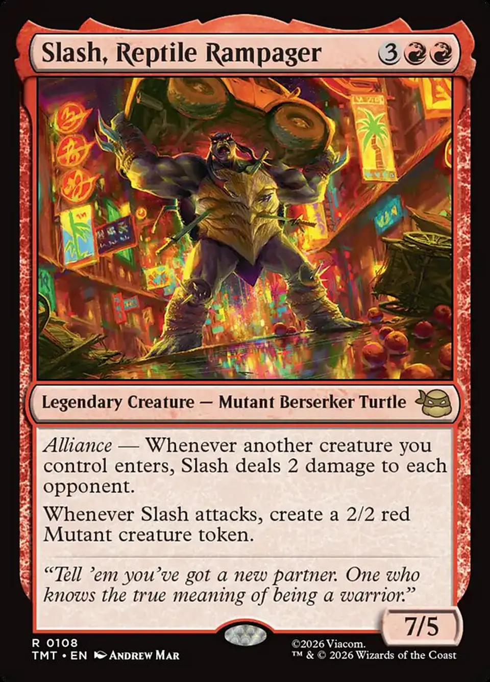 Slash, Reptile Rampager 1