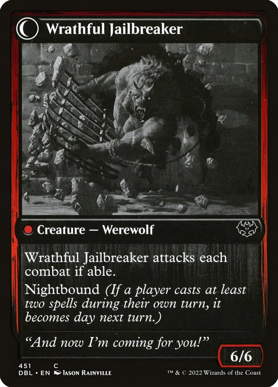 Weary Prisoner // Wrathful Jailbreaker 2