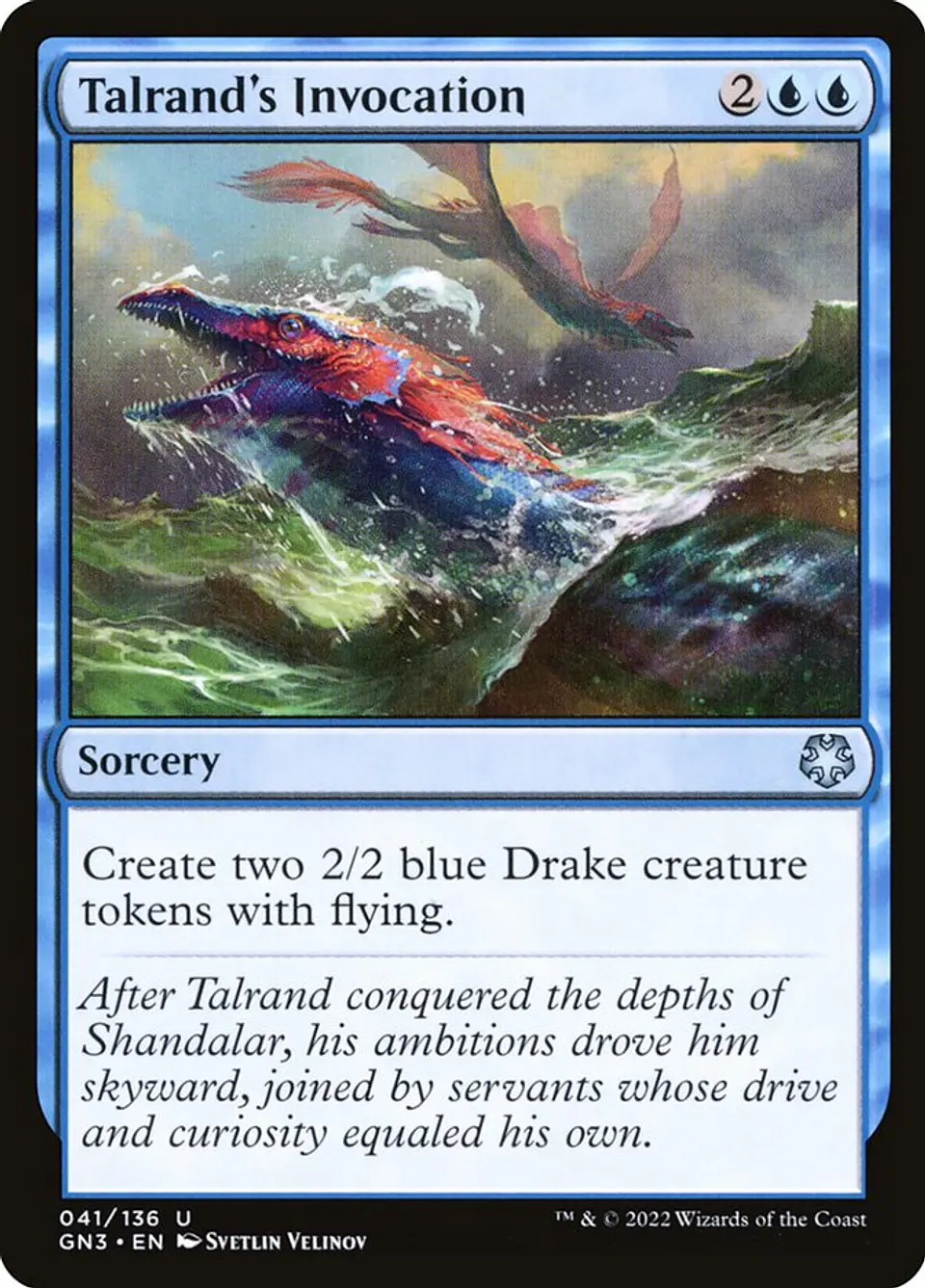 Talrand's Invocation 1