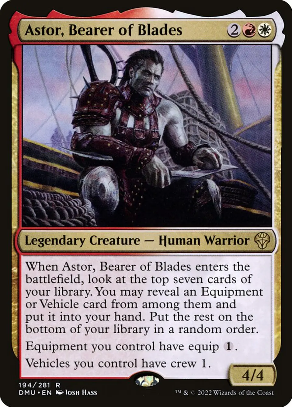 Astor, Bearer of Blades 1
