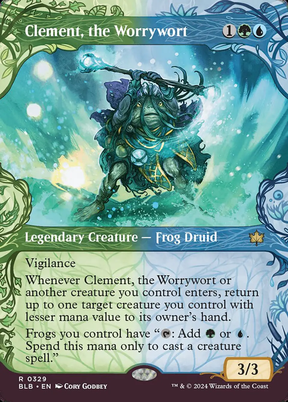 Clement, the Worrywort (Borderless) 1