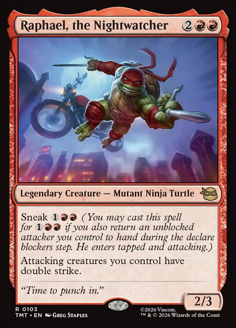 Raphael, the Nightwatcher 1