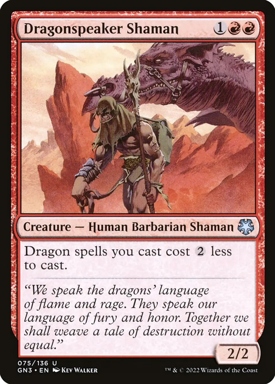 Dragonspeaker Shaman 1