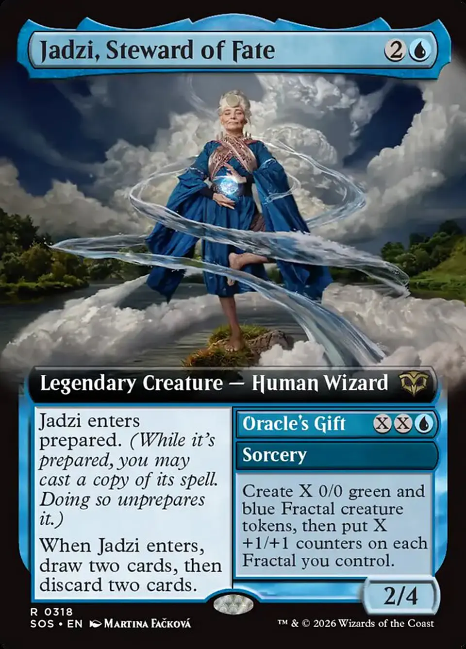 Jadzi, Steward of Fate // Oracle's Gift (Extended Art) 1