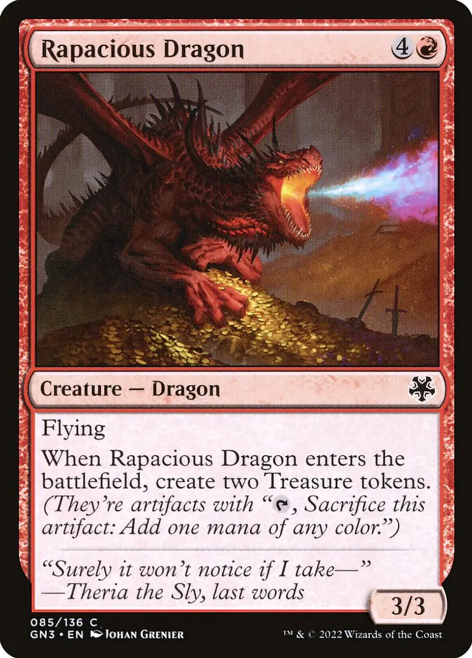 Rapacious Dragon 1