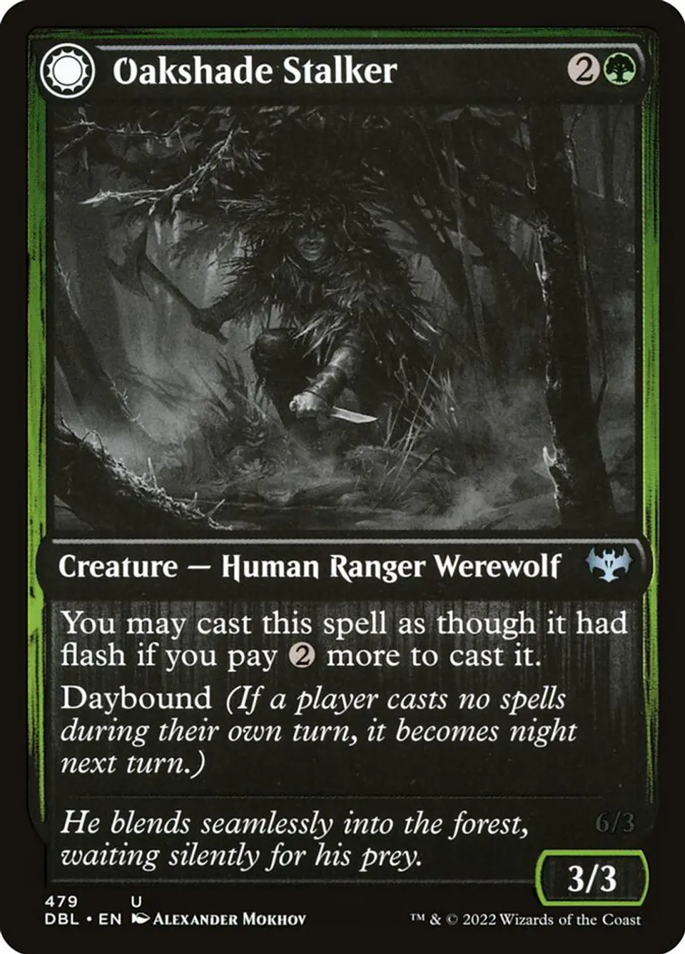 Oakshade Stalker // Moonlit Ambusher 1