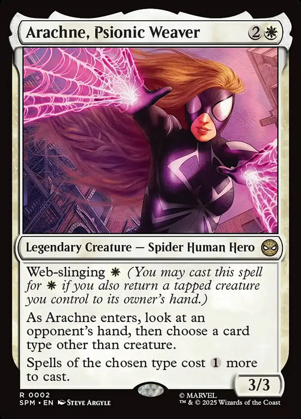 Arachne, Psionic Weaver 1