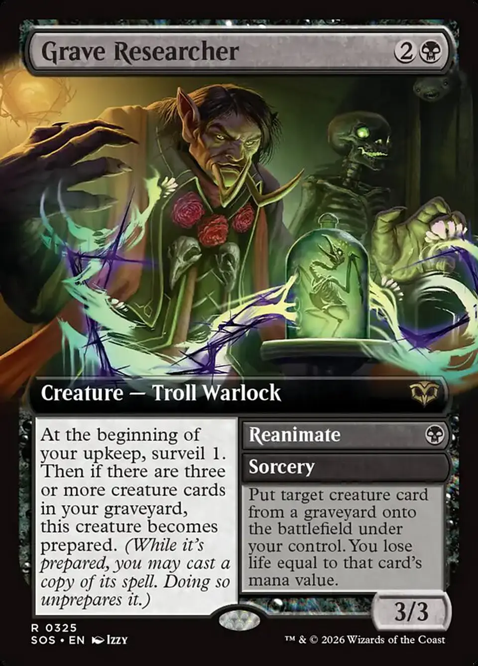 Grave Researcher // Reanimate (Extended Art) 1