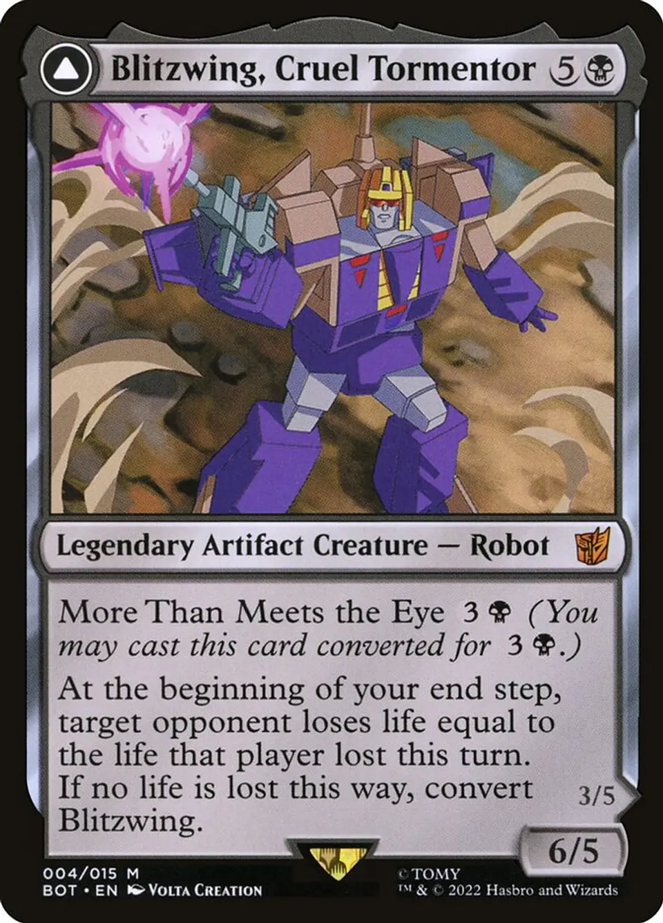 Blitzwing, Cruel Tormentor // Blitzwing, Adaptive Assailant 1