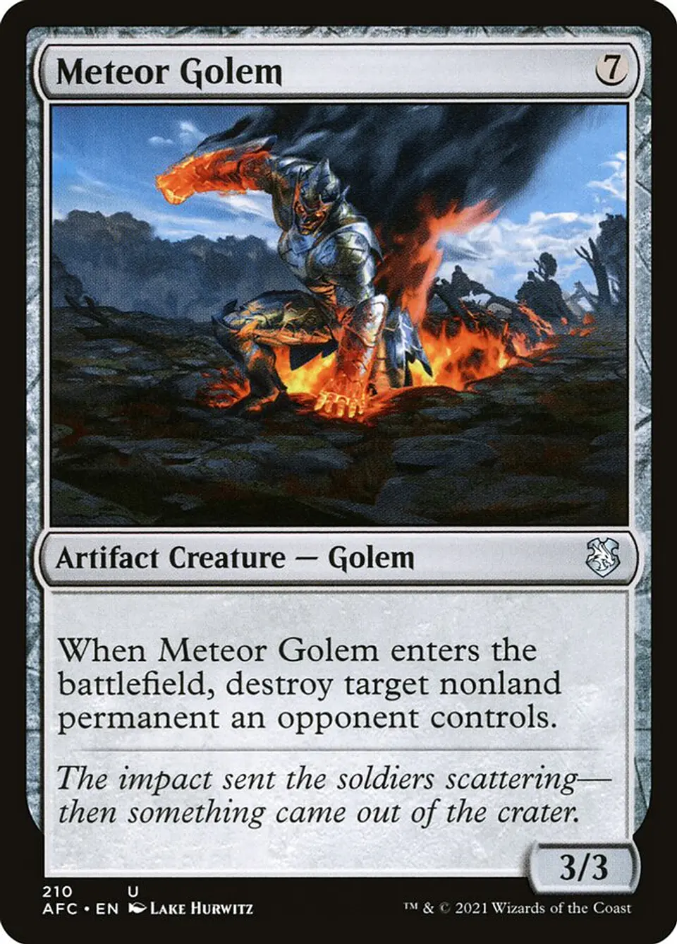 Meteor Golem 1