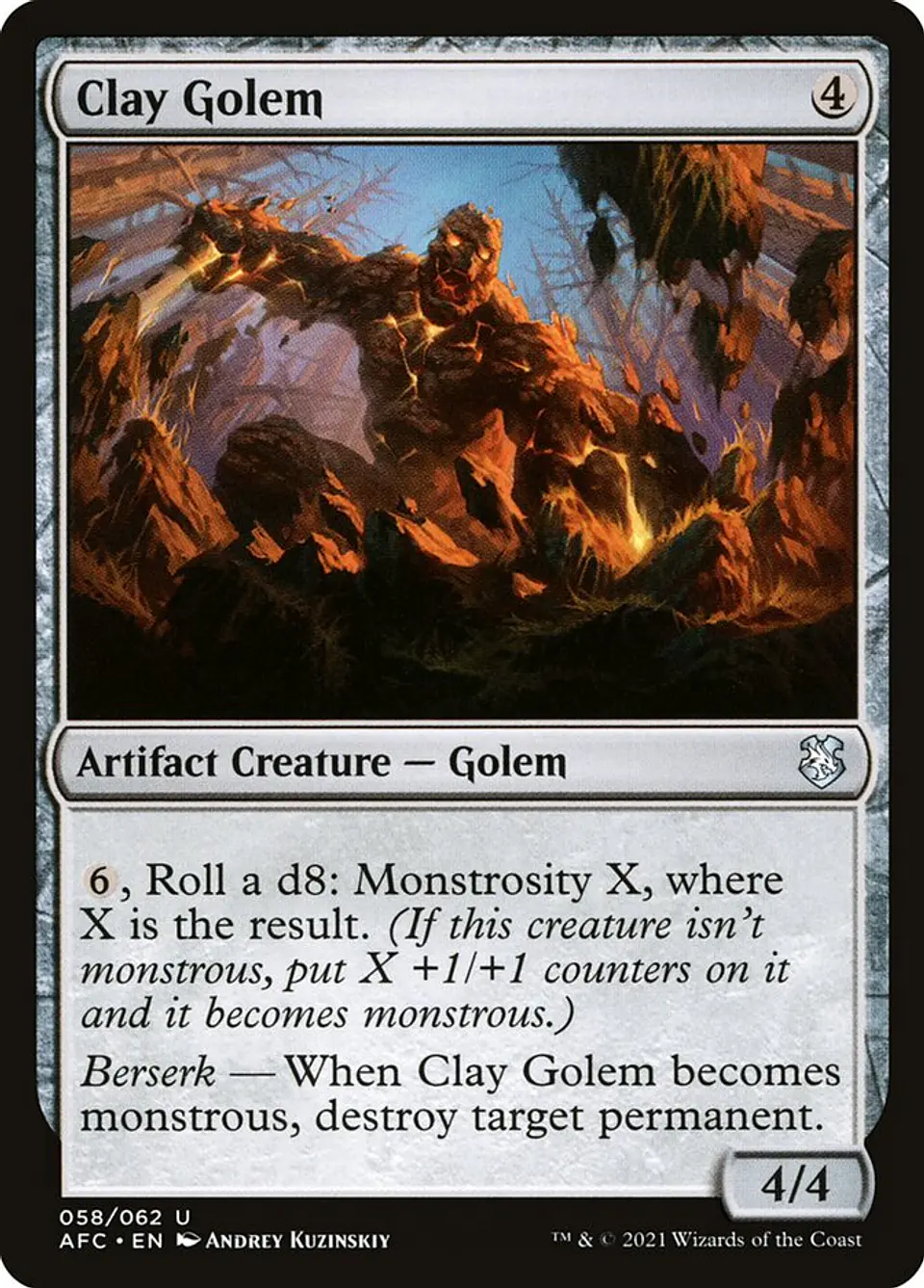 Clay Golem 1