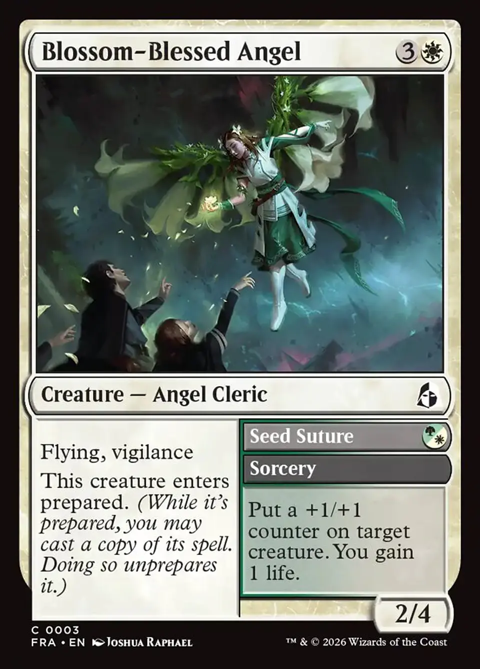 Blossom-Blessed Angel // Seed Suture 1