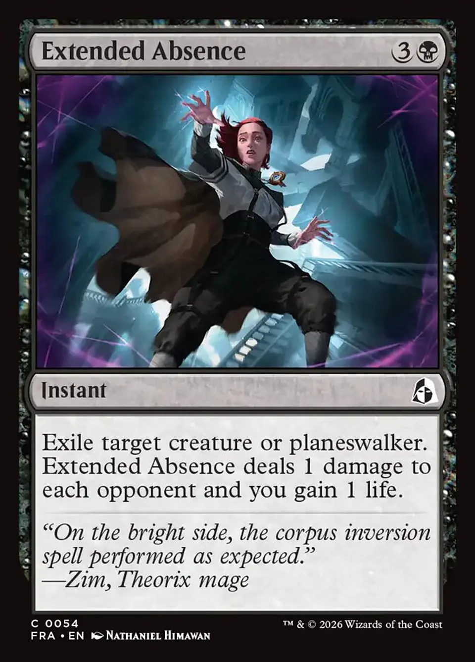 Extended Absence 1