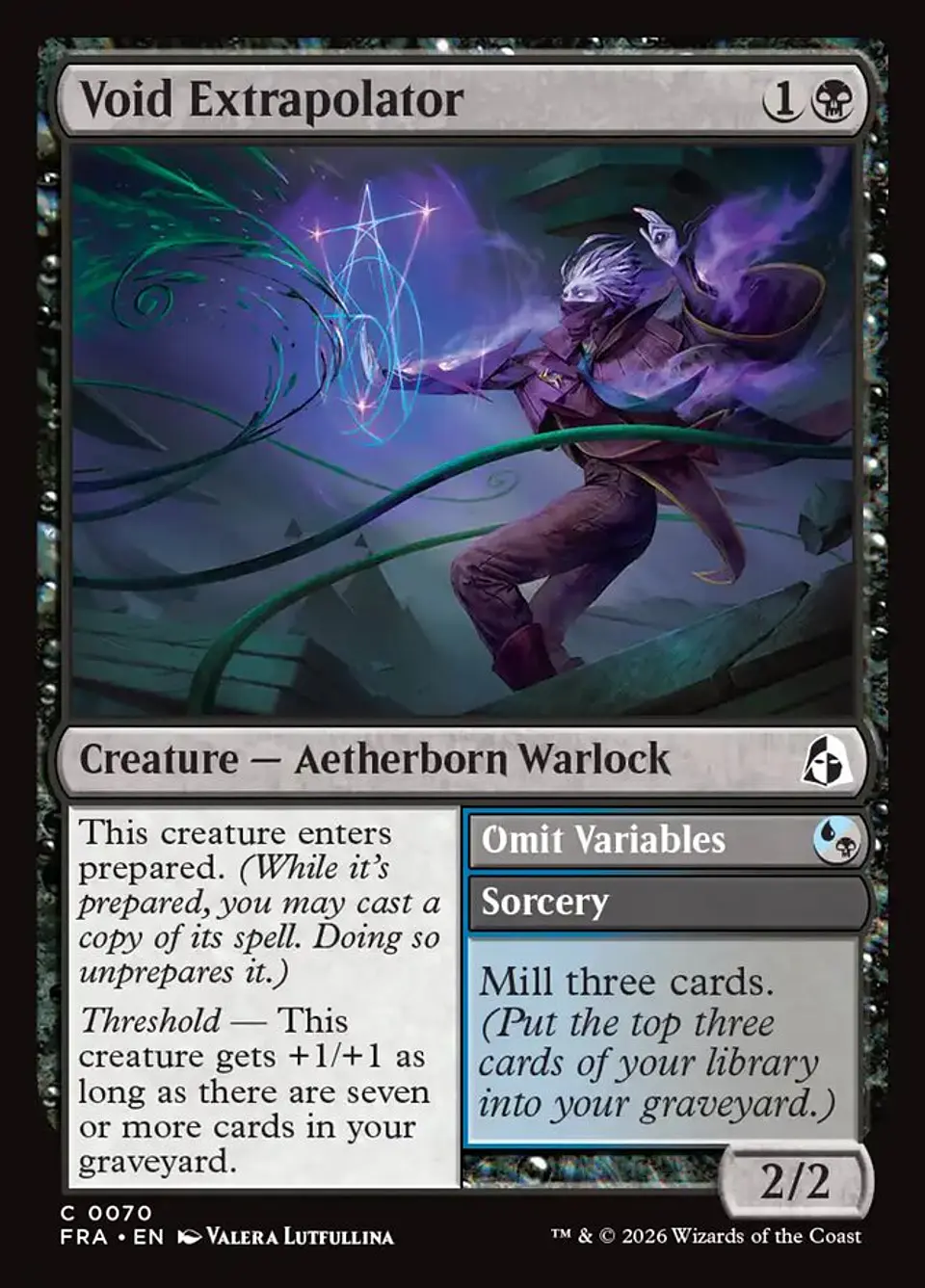 Void Extrapolator // Omit Variables 1