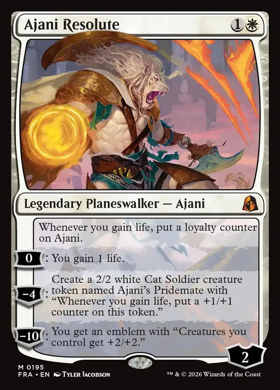 Ajani Resolute 1