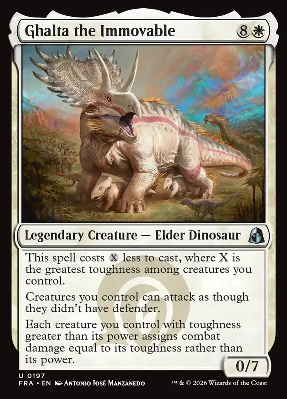 Ghalta the Immovable 1