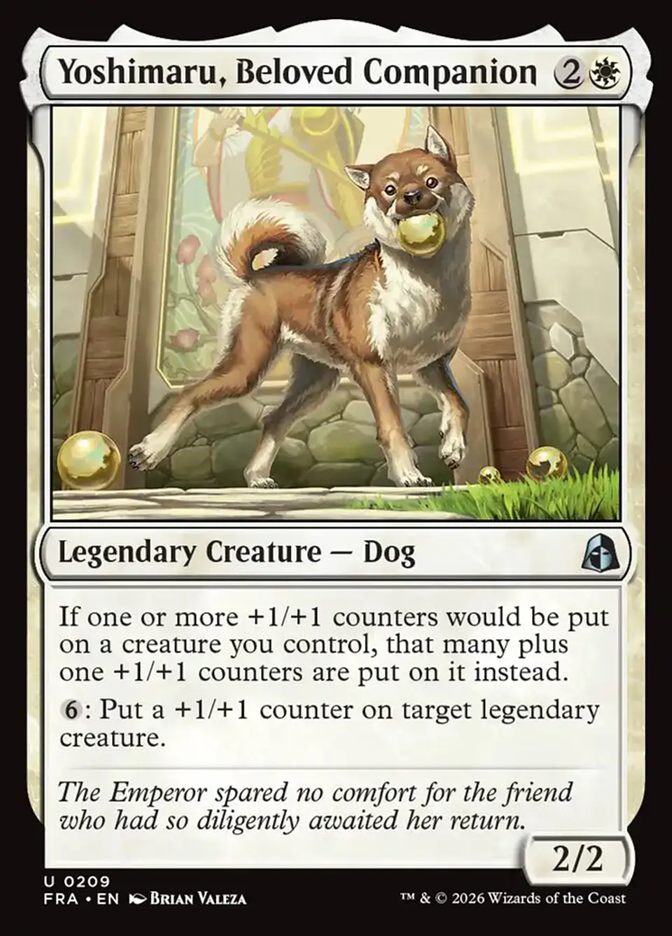 Yoshimaru, Beloved Companion 1