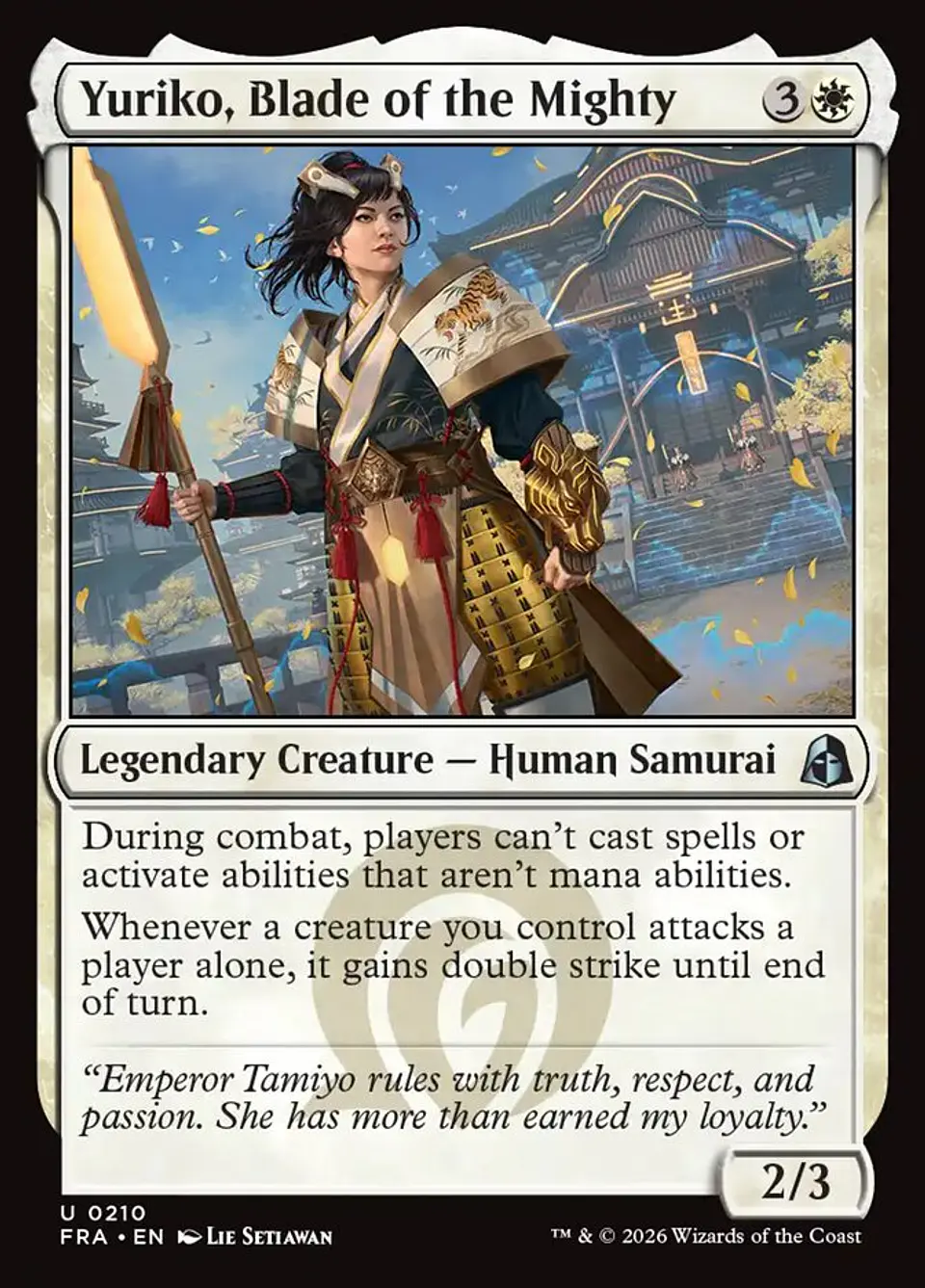 Yuriko, Blade of the Mighty 1