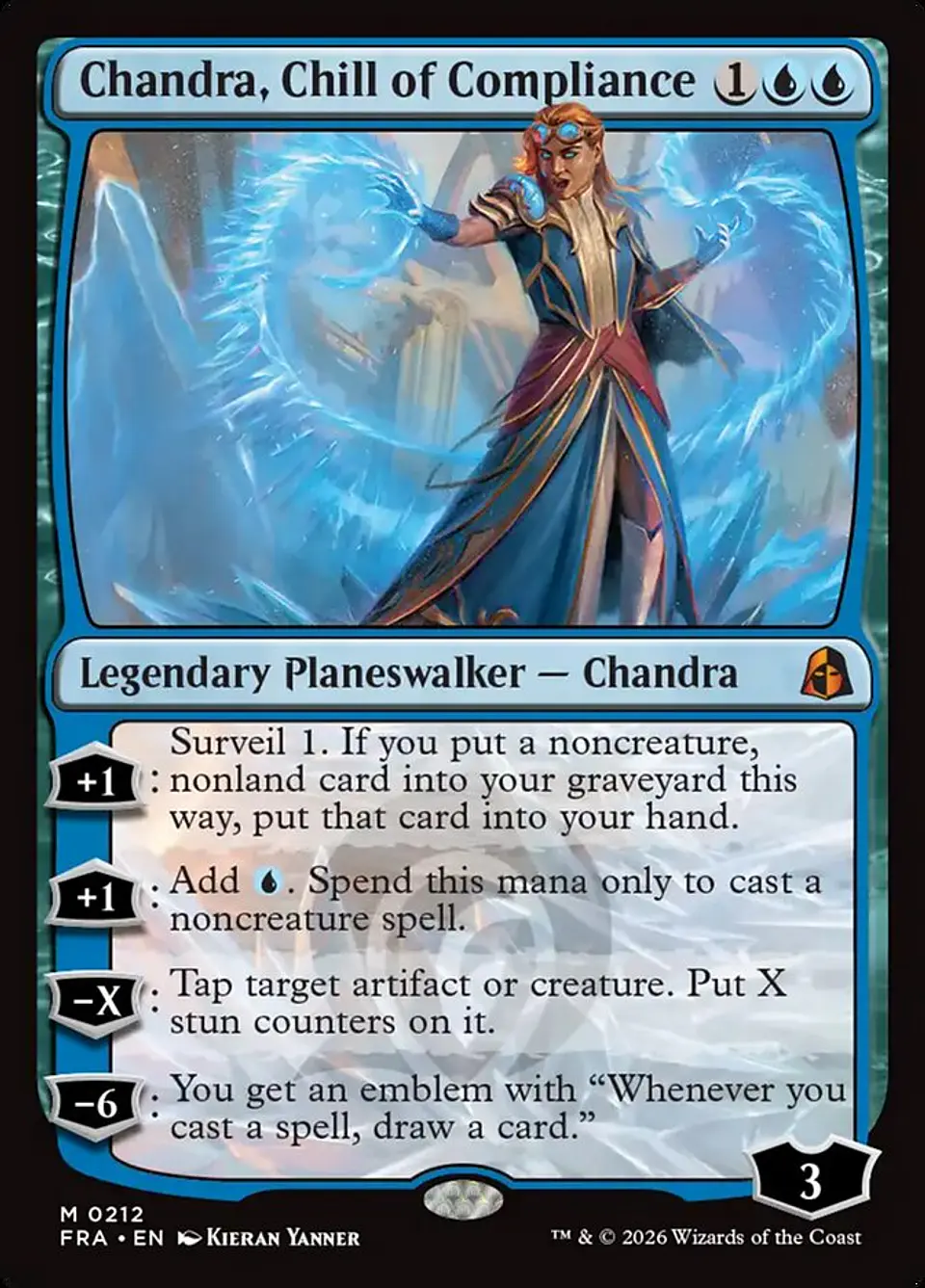 Chandra, Chill of Compliance 1