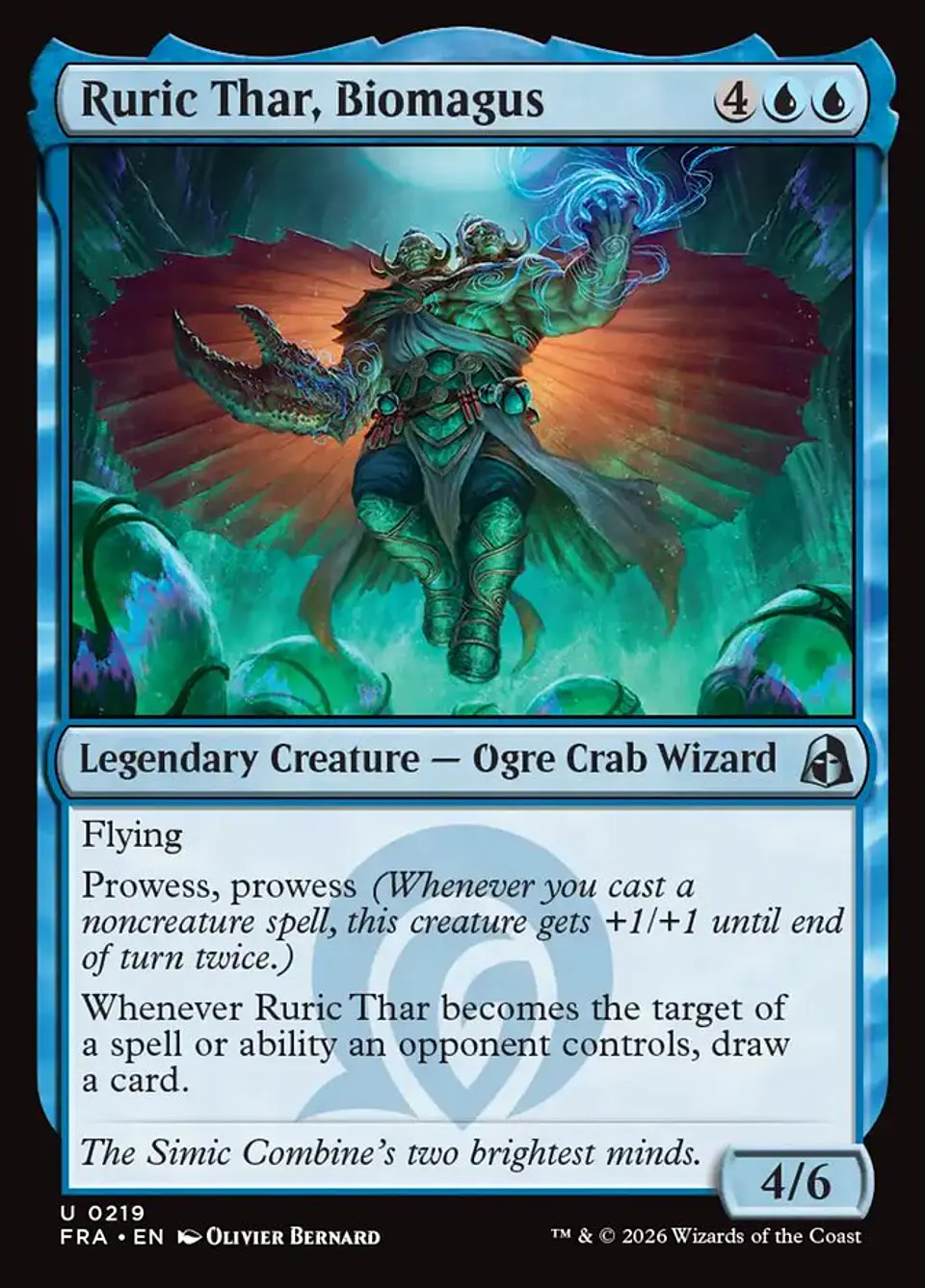 Ruric Thar, Biomagus 1