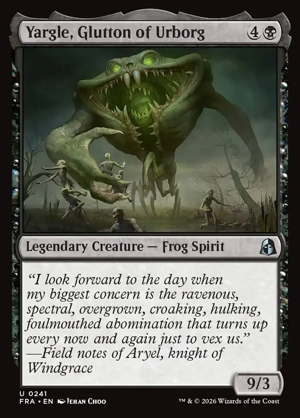 Yargle, Glutton of Urborg 1