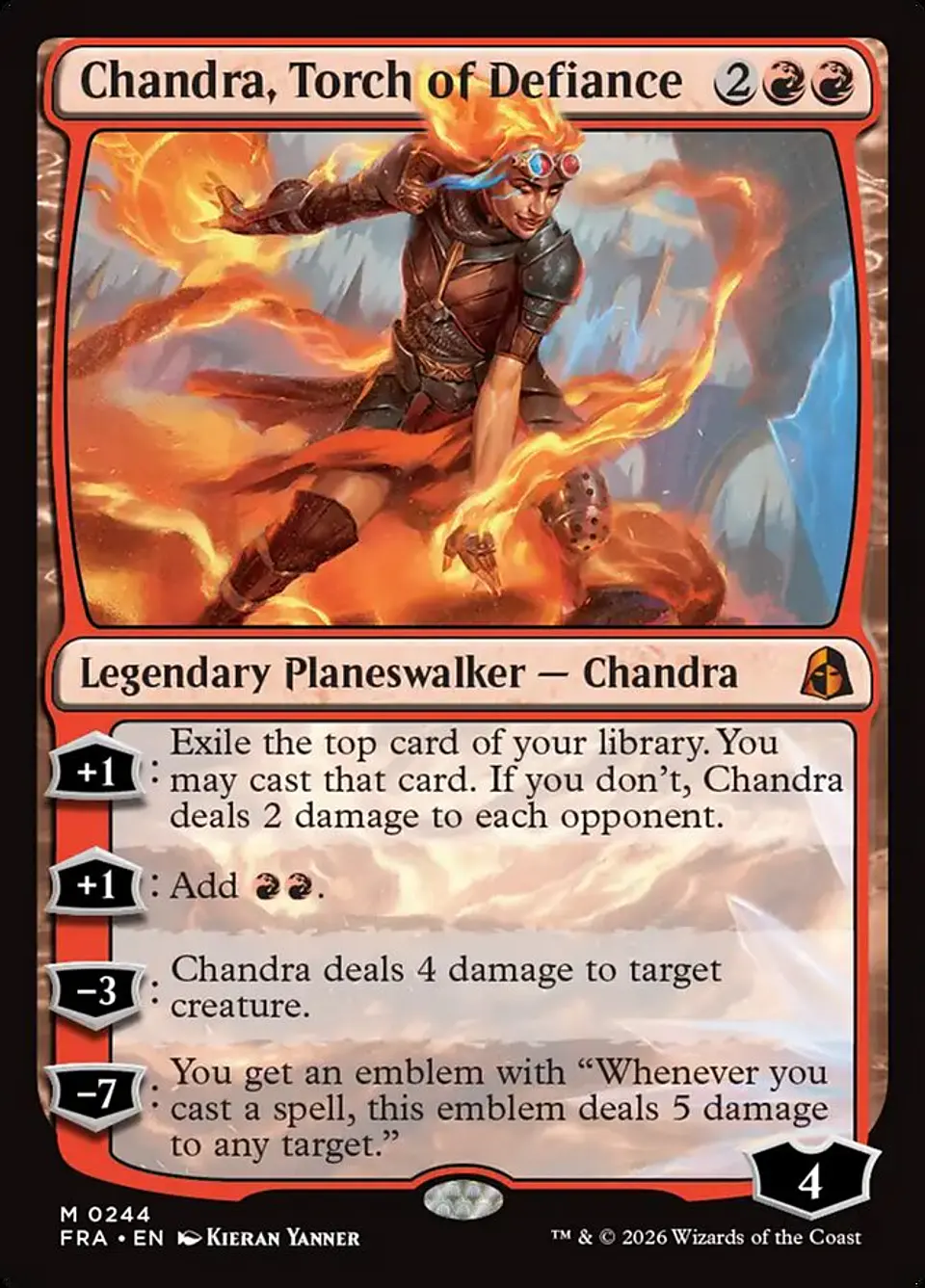 Chandra, Torch of Defiance 1