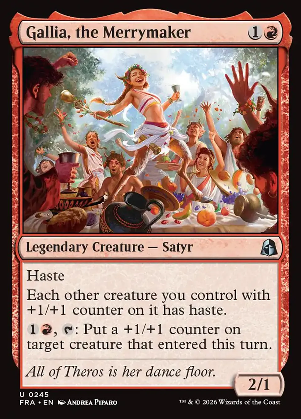 Gallia, the Merrymaker 1