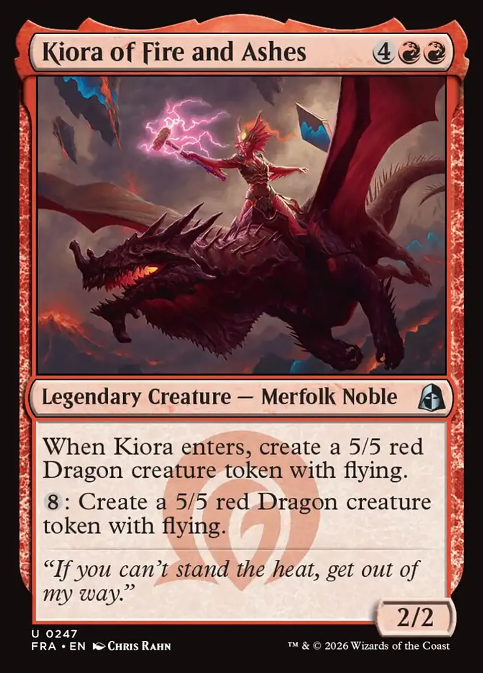 Kiora of Fire and Ashes 1