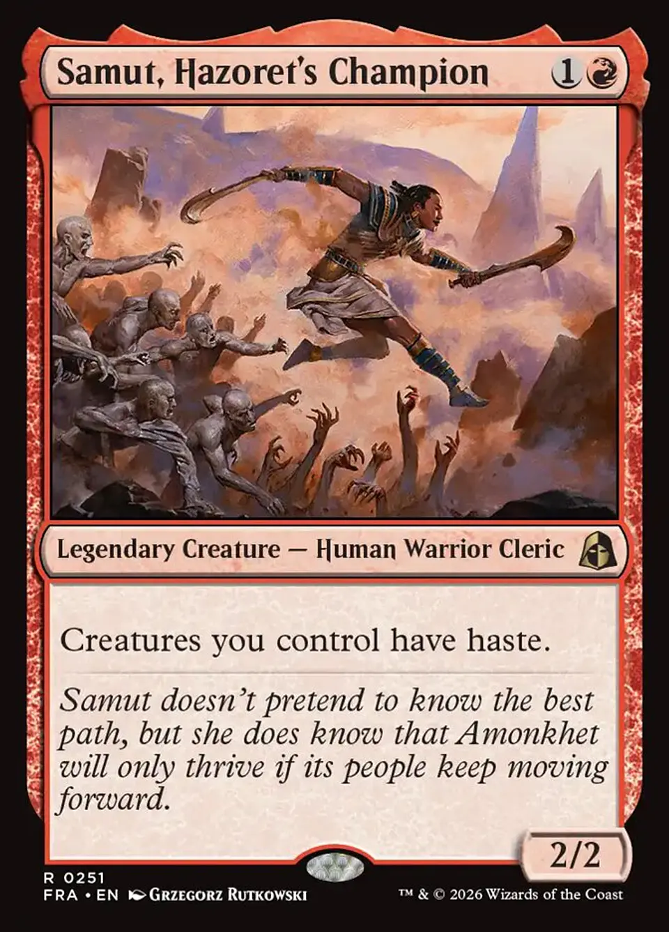 Samut, Hazoret's Champion 1