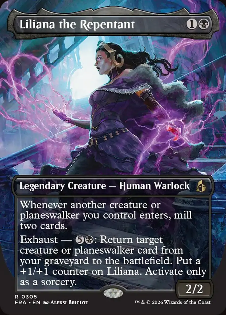 Liliana the Repentant (Borderless) 1