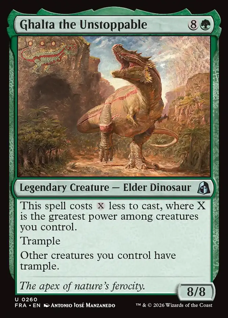 Ghalta the Unstoppable 1