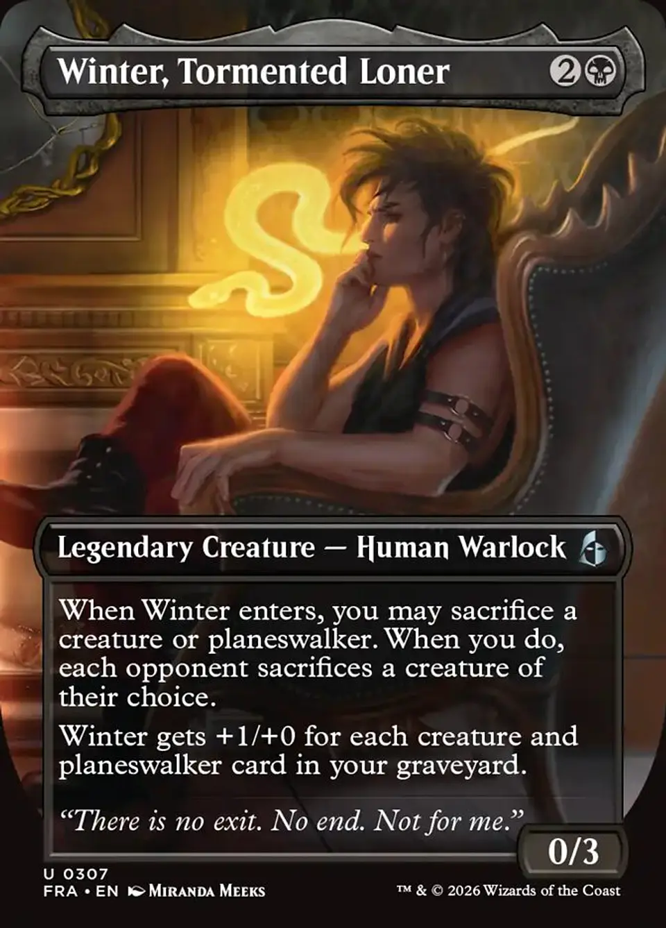 Winter, Tormented Loner 1