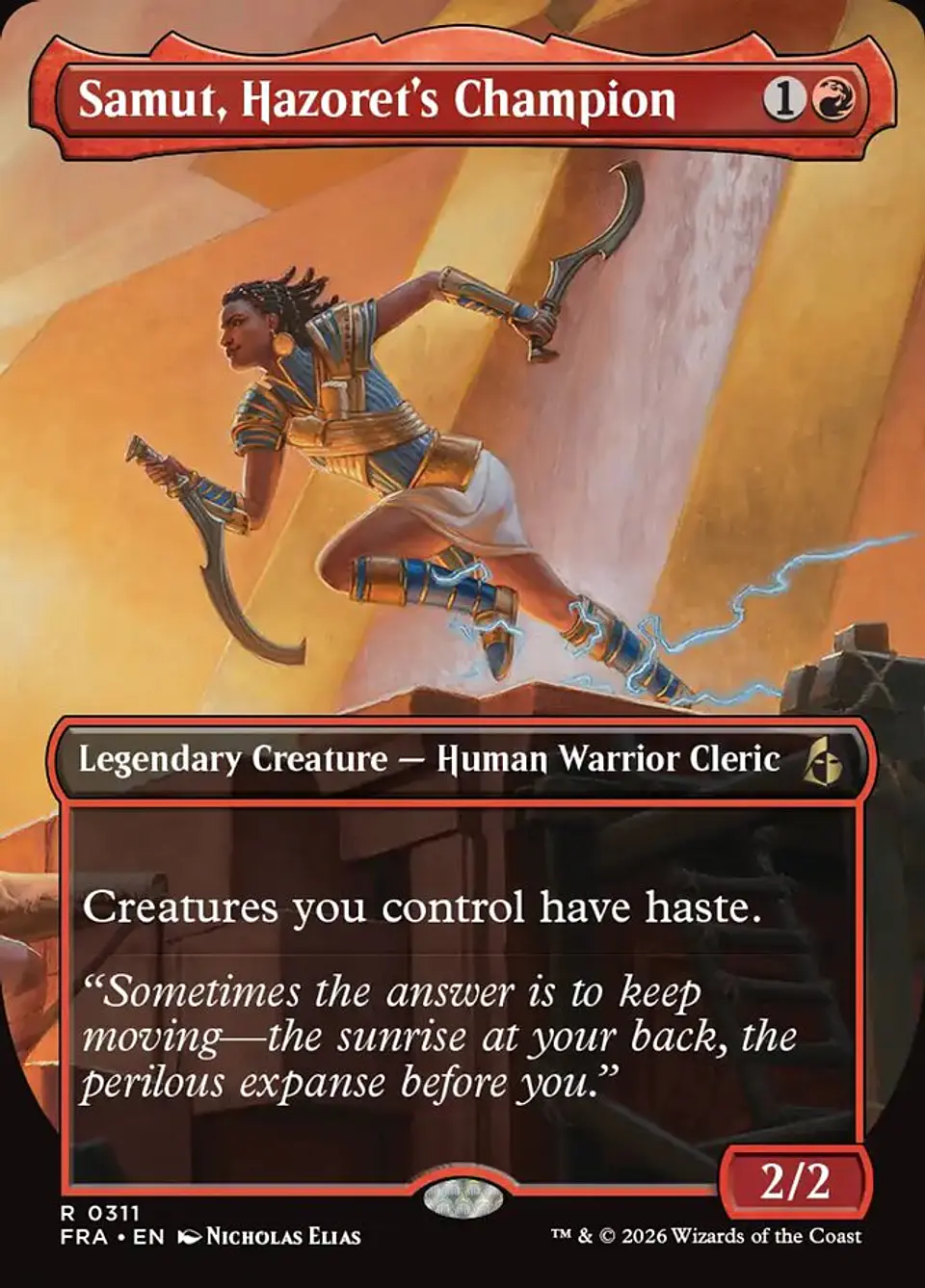 Samut, Hazoret's Champion 1