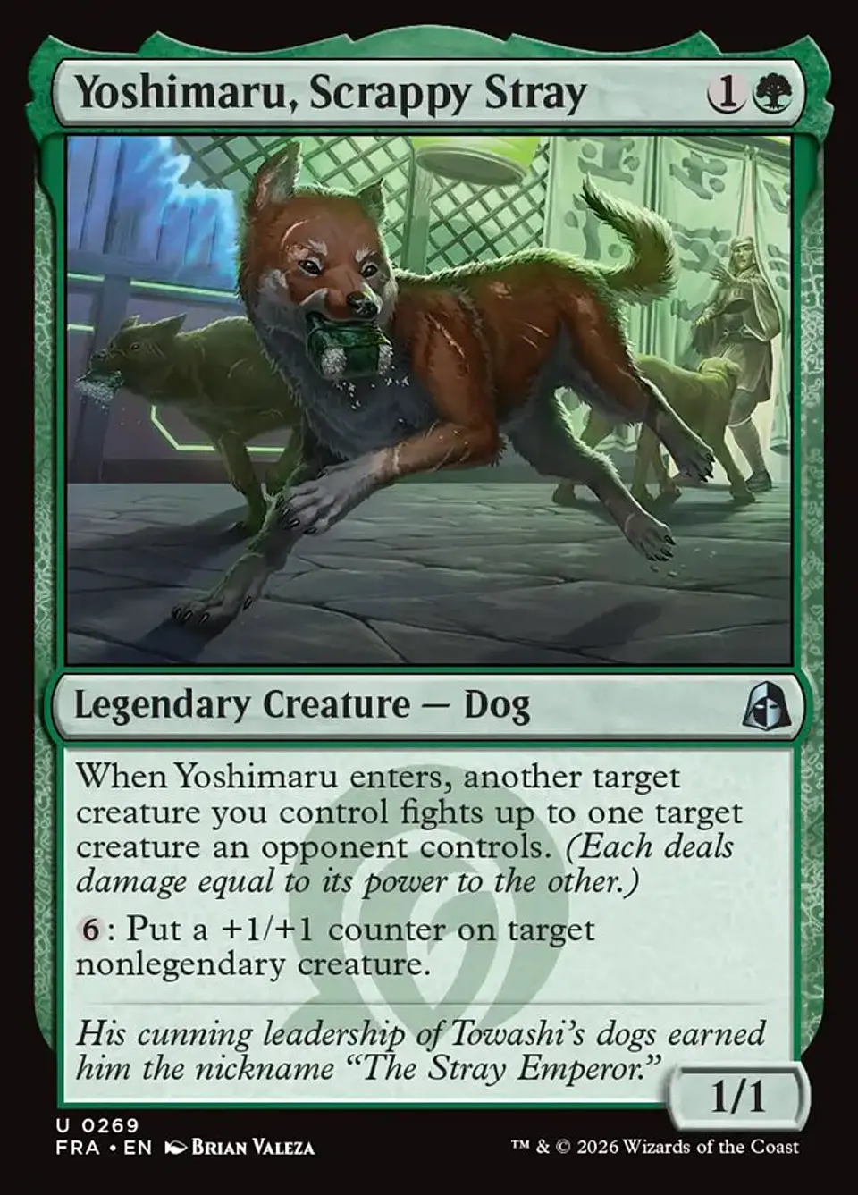 Yoshimaru, Scrappy Stray 1