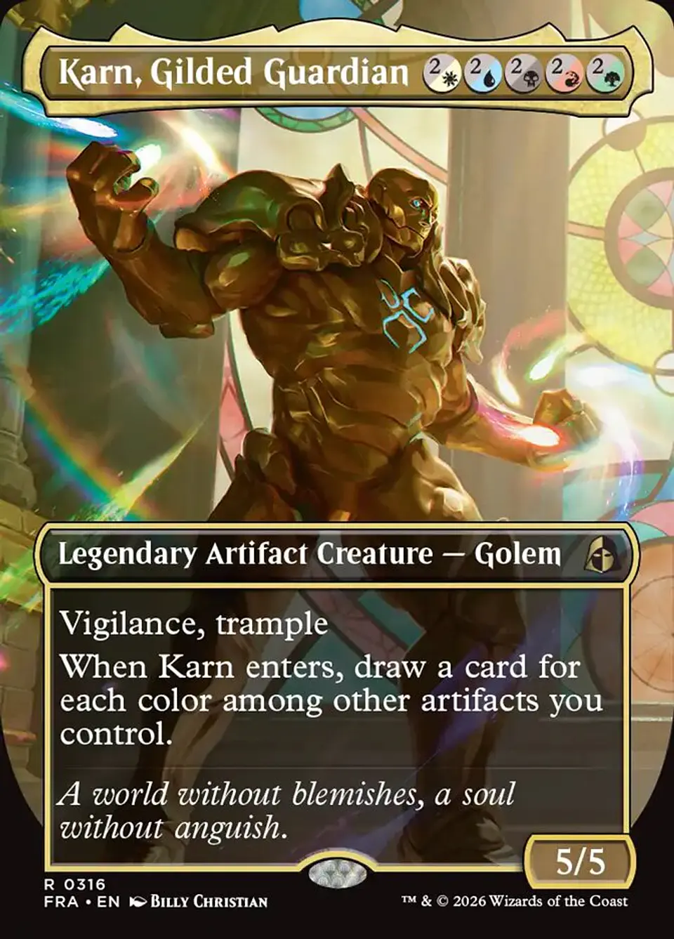 Karn, Gilded Guardian 1
