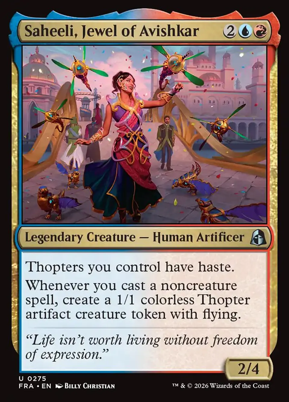 Saheeli, Jewel of Avishkar 1