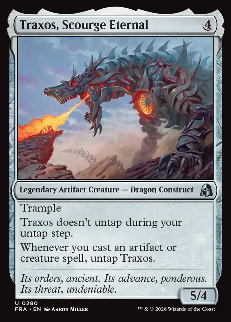 Traxos, Scourge Eternal 1