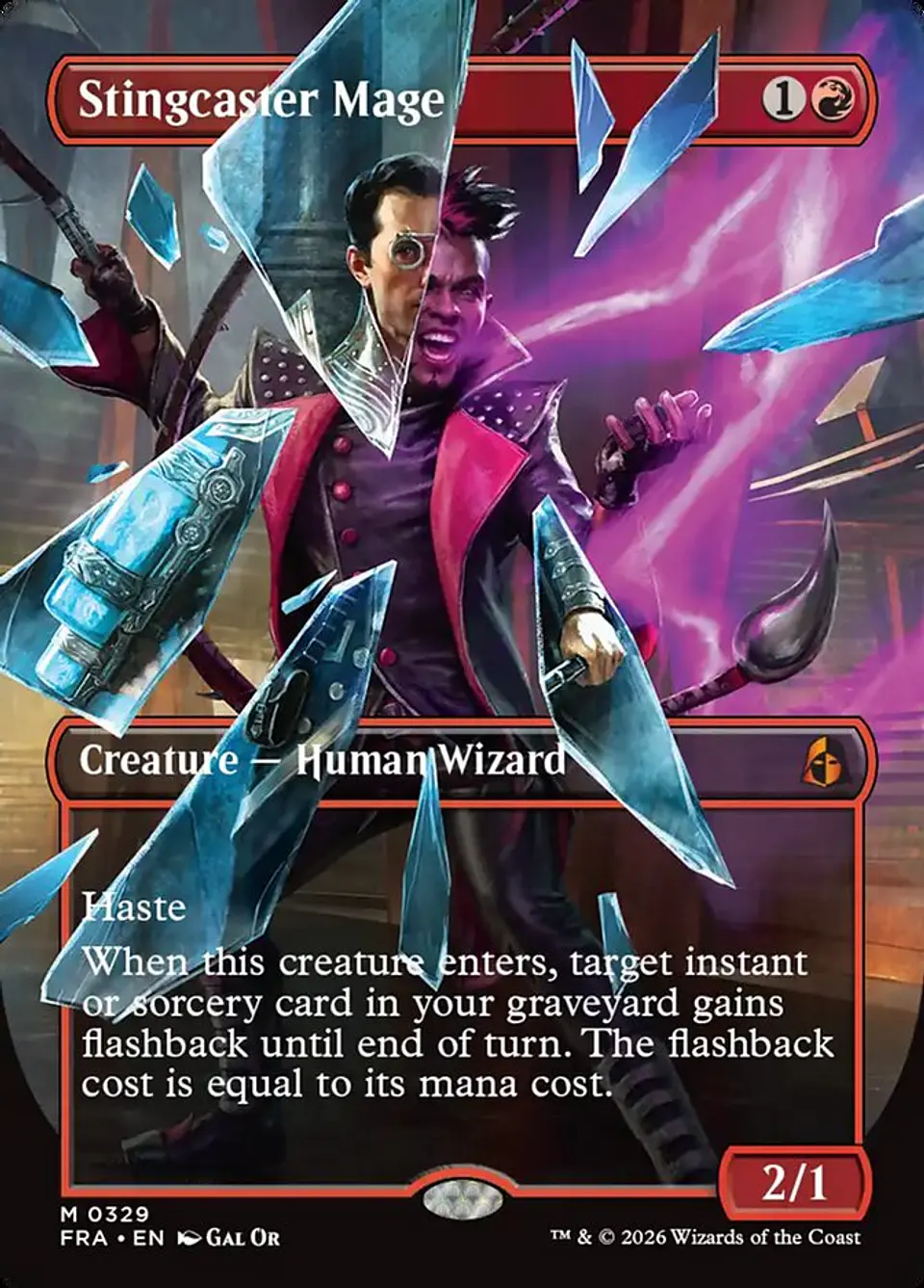 Stingcaster Mage (Borderless) 1
