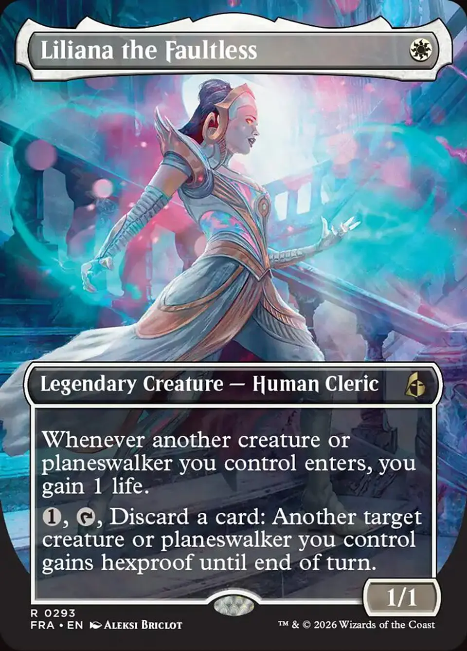 Liliana the Faultless (Borderless) 1