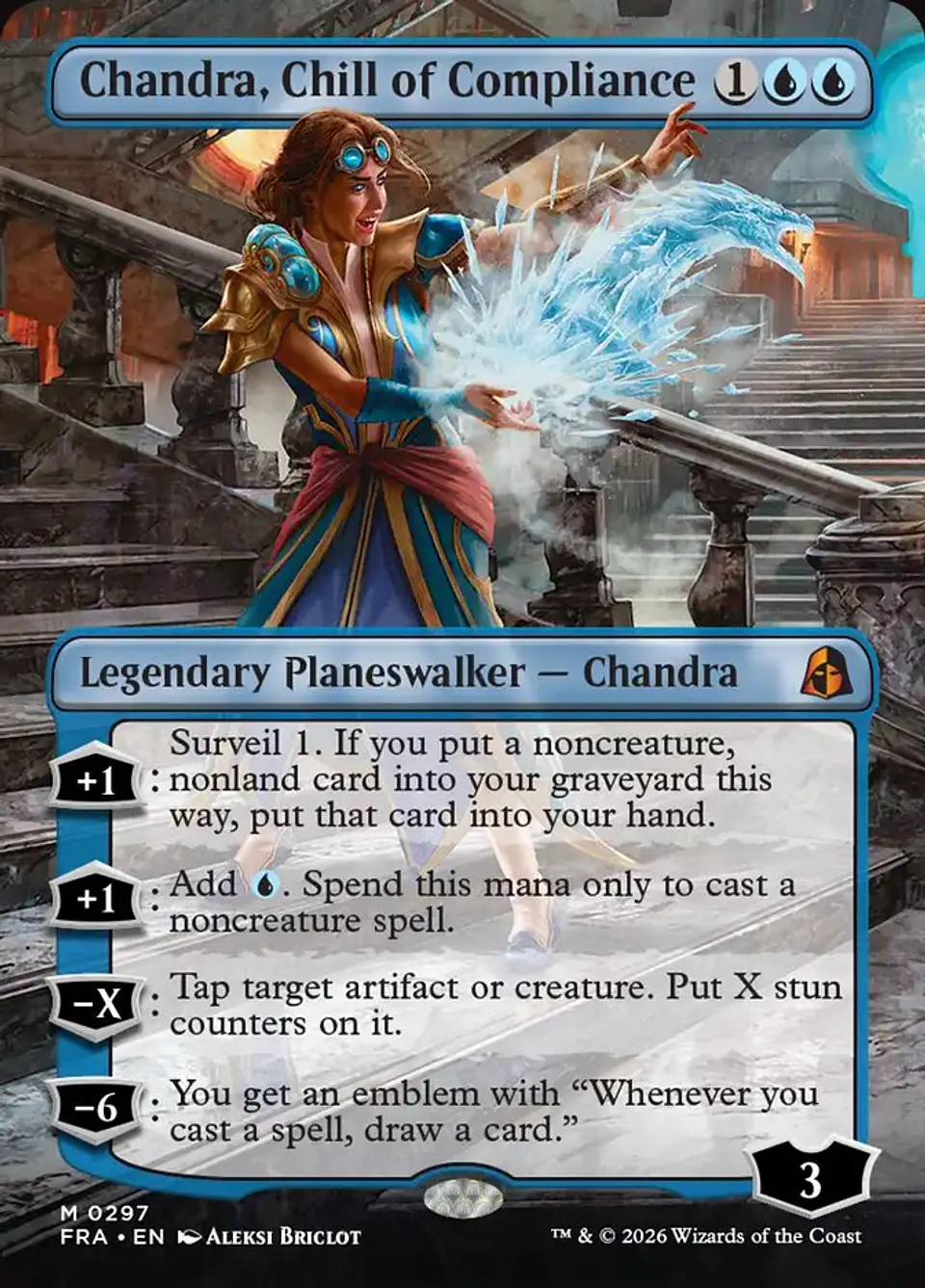 Chandra, Chill of Compliance (Borderless) 1