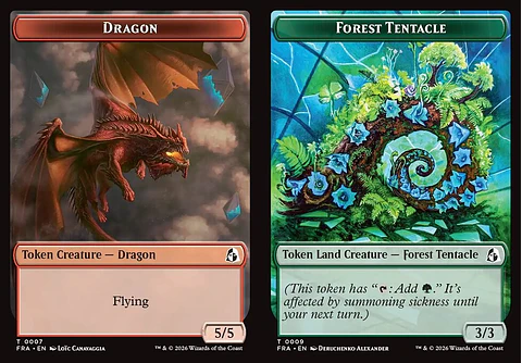 Dragon // Forest Tentacle