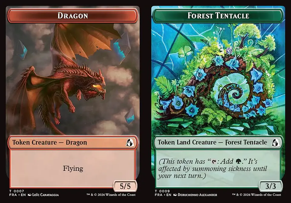 Dragon // Forest Tentacle 1