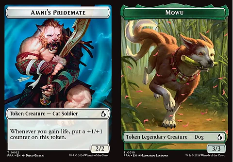 Ajani's Pridemate // Mowu