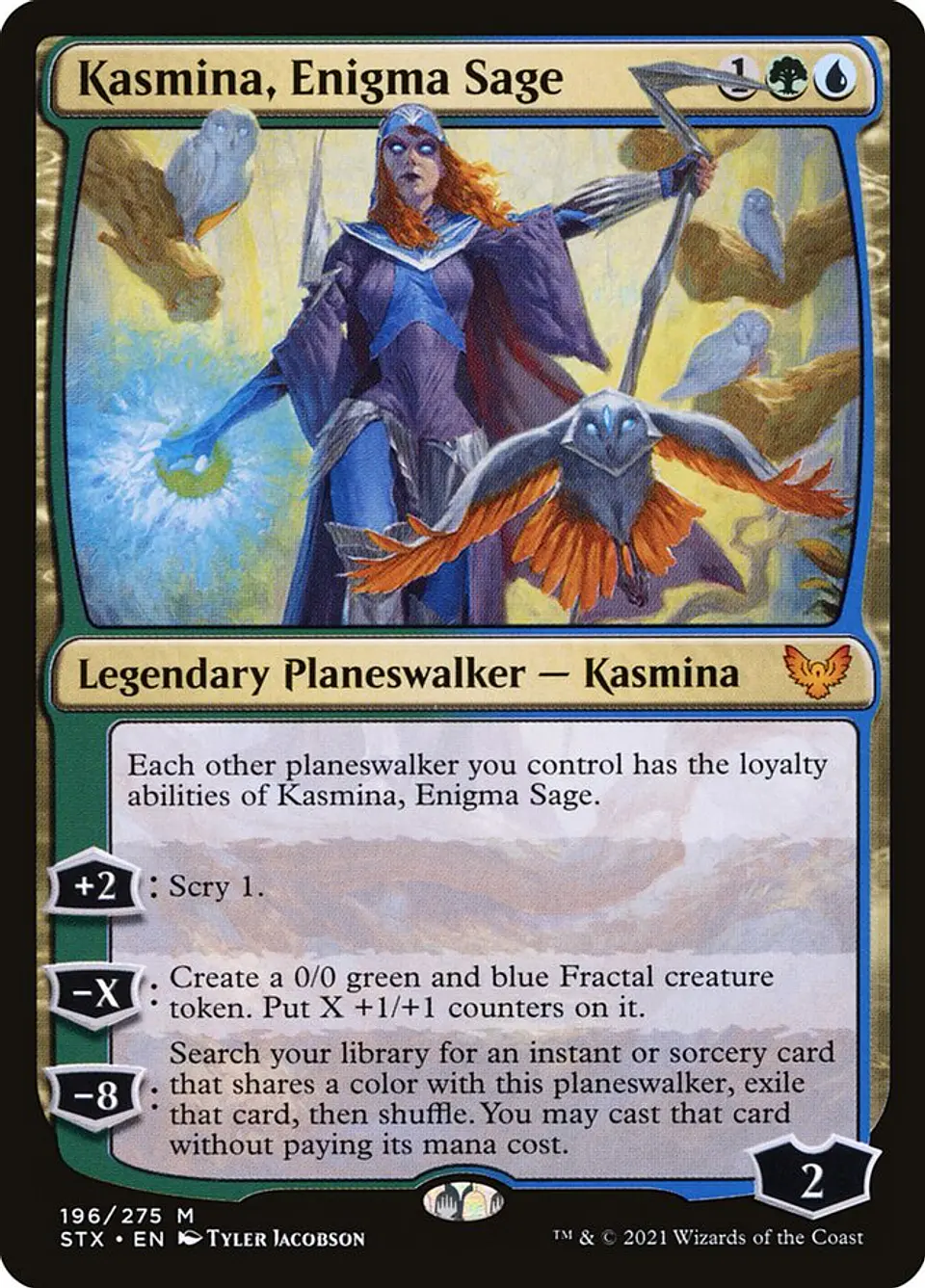 Kasmina, Enigma Sage 1