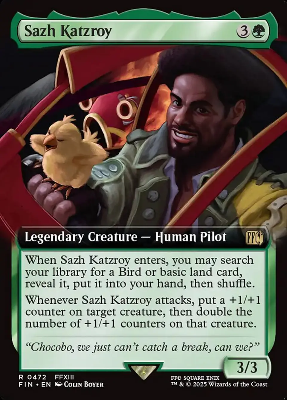 Sazh Katzroy (Extended Art) 1